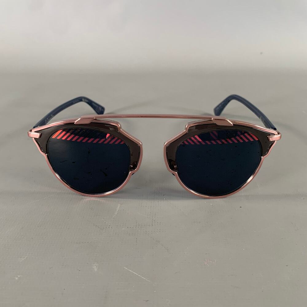 DIOR Navy Rose gold Not Listed Sunglasses & Eyewear